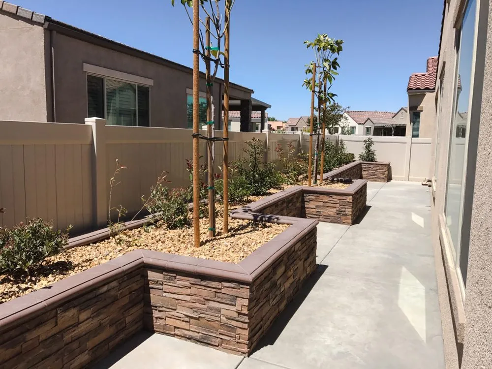 Affordable landscape installation with custom design across Hesperia, CA - Green Valley Landscape Development
