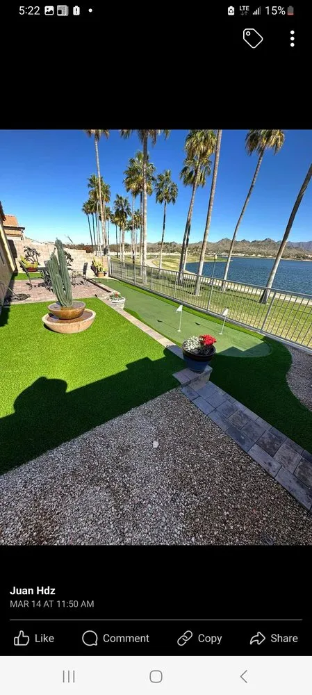 Local lawn care service in Luke AFB, AZ by Green Valley Landscape