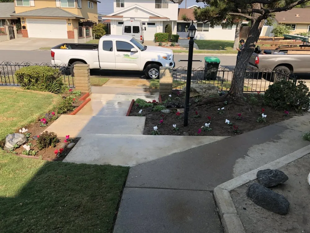 Custom outdoor landscaping for residential properties across Orange, CA - Green Valley Landscaping & Maintenance