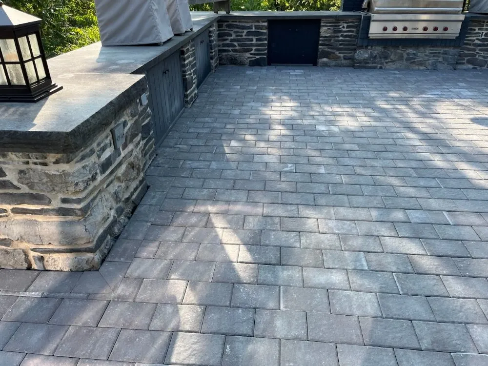 Professional outdoor landscaping with custom design across Kingston, NY - Green Valley Landscaping