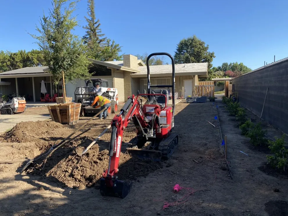 Custom yard cleanup service in Modesto, CA - Green Valley Landscaping