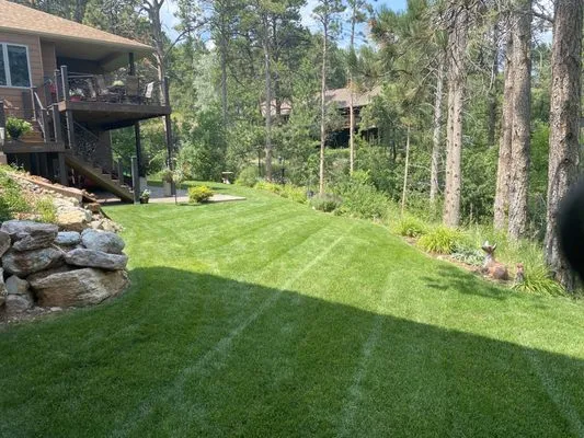 Green Valley Lawn Care Logo