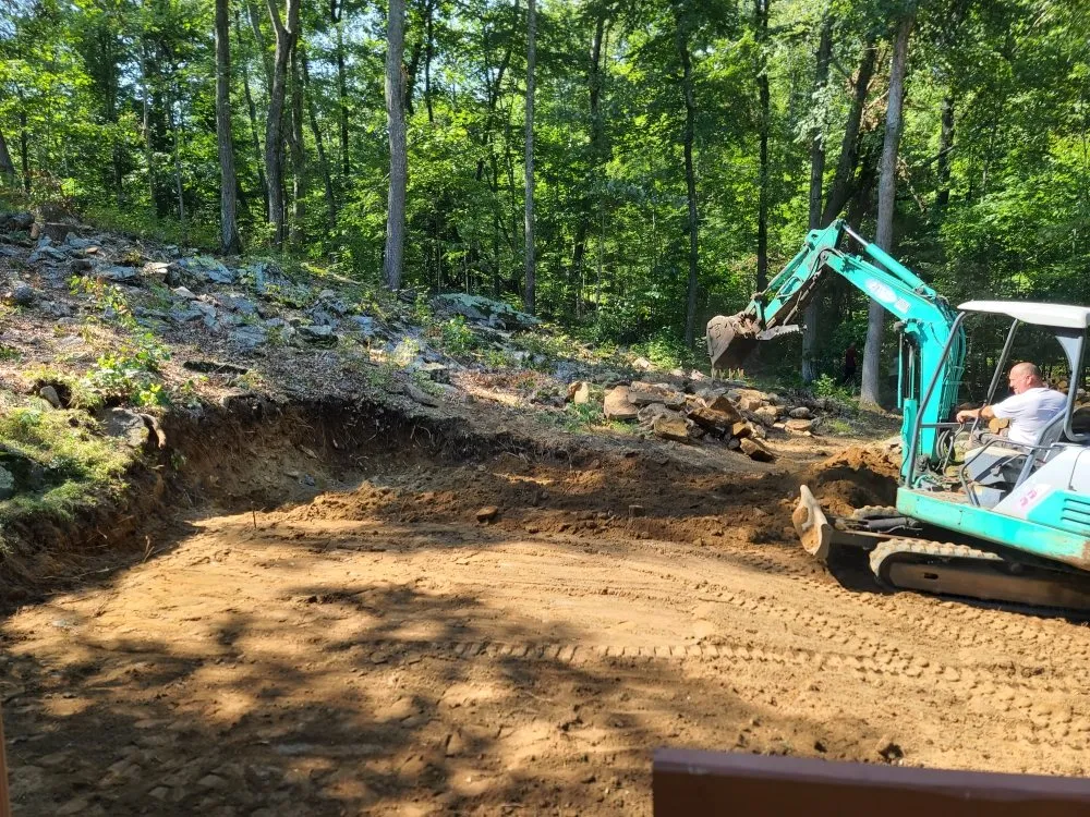 Professional yard cleanup service with custom design in Danbury, CT by Green Valley Property Maintenance