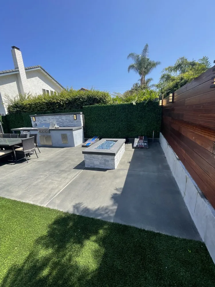 Custom yard cleanup service with custom design across St George, UT - Green View Landscape And Tree Service