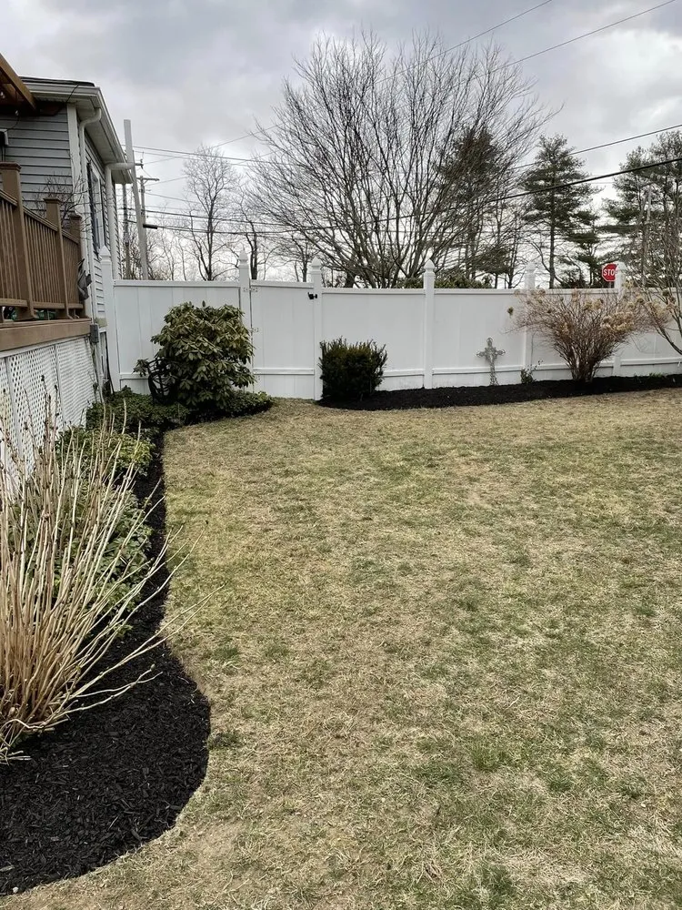 Custom yard cleanup service in New Bedford, MA by Green View Landscape