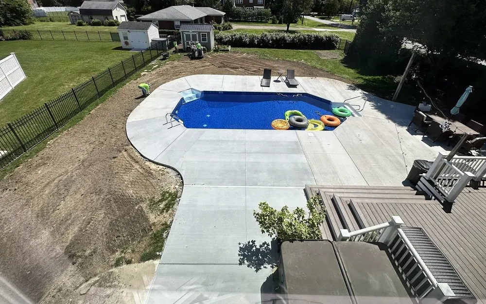 Professional garden landscaping for year-round maintenance in Newport News, VA by Green View Lawn Care