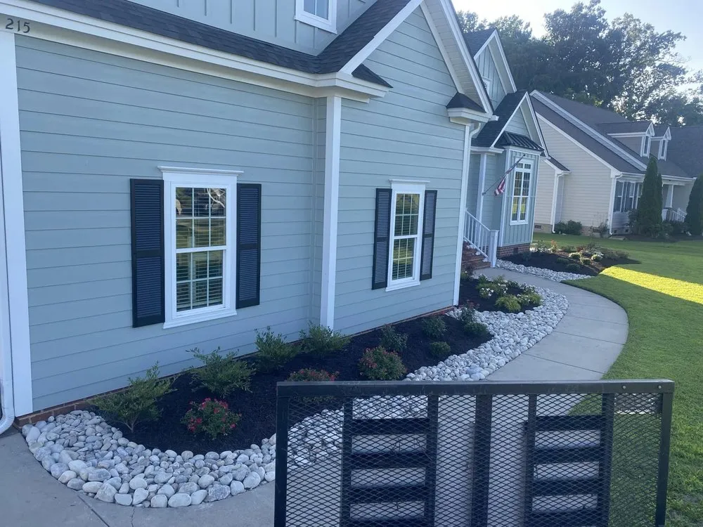 Reliable residential landscaping in Newport News, VA by Green View Lawn Care