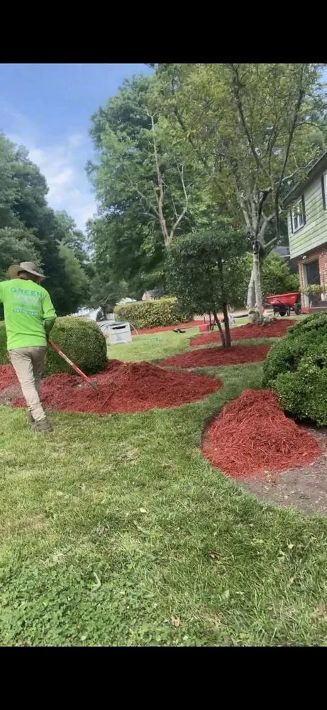 Professional residential landscaping in Newport News, VA by Green View Lawn Care