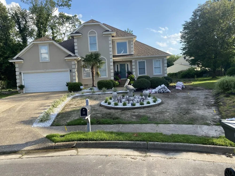 Top-rated landscape installation for homes across Newport News, VA - Green View Lawn Care