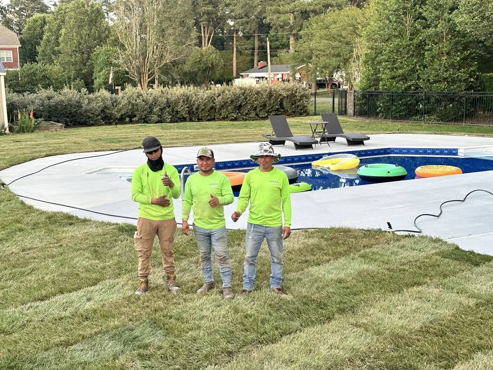 Custom outdoor landscaping experts serving Newport News, VA - Green View Lawn Care