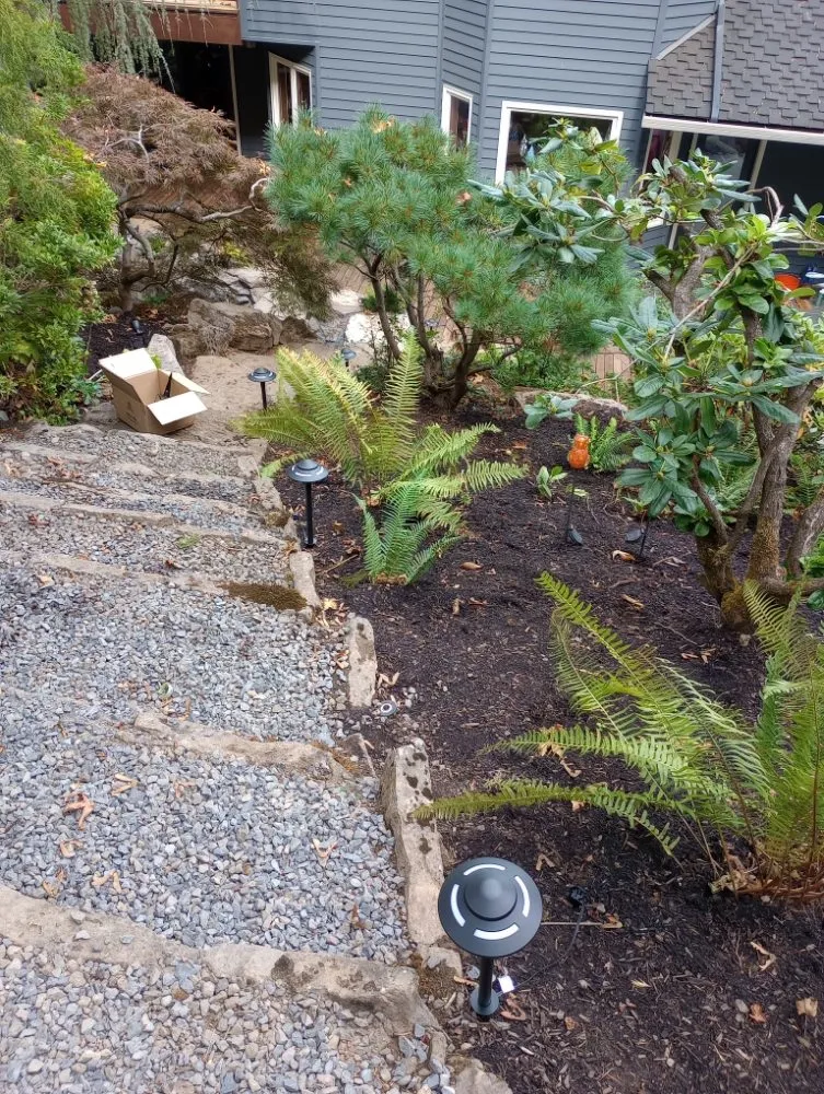 Professional lawn care service with custom design across Woodburn, OR - Green View Maintenance