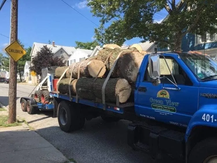 Custom outdoor landscaping for beautiful yards across Cranston, RI - Green View Tree Service