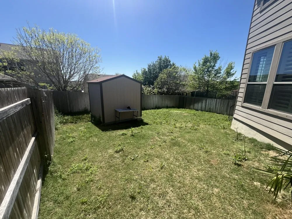 Custom garden landscaping in Converse, TX by Green Vision