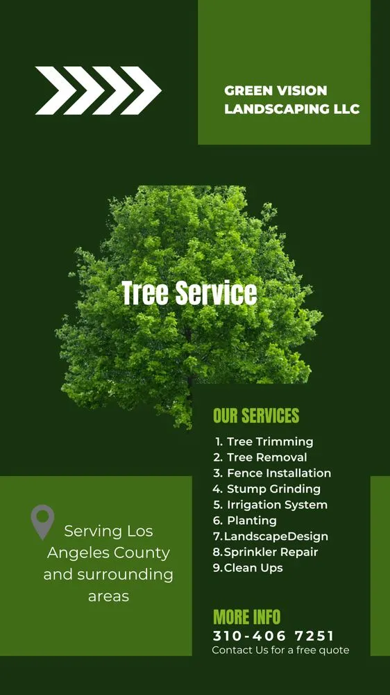 Custom lawn care service in Gardena, CA - Green Vision Landscaping