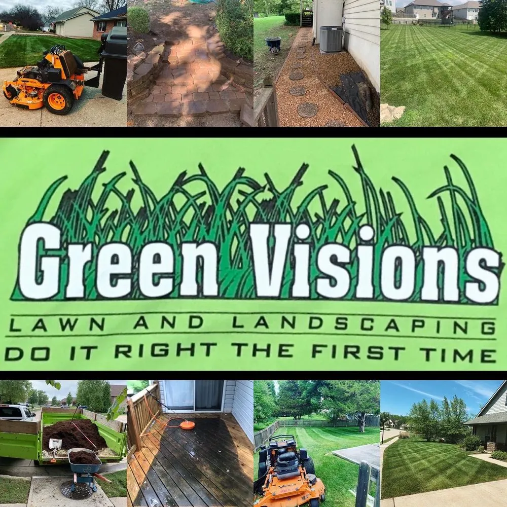 Professional yard cleanup service for outdoor upgrades in Columbia, MO by Green Visions