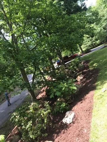 Local landscape installation in Johnstown, PA by Green Visions Lawn Care