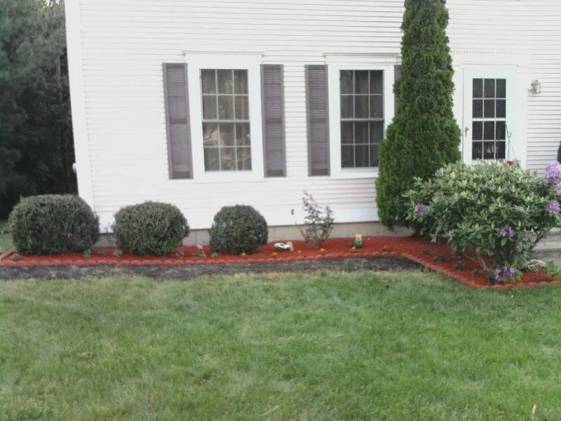 Custom lawn mowing service with custom design across Hopkinton, MA - Green Vistas Landscaping