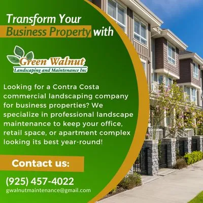 Green Walnut Landscaping and Maintenance Logo