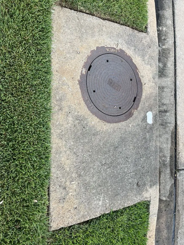 Custom garden landscaping in Pearland, TX by Green Wash