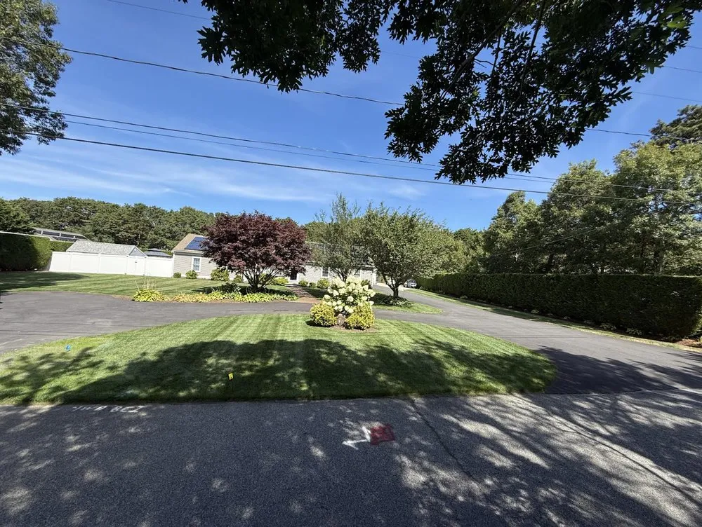 Custom yard maintenance in Barnstable, MA by Green Water Landscaping & Irrigation