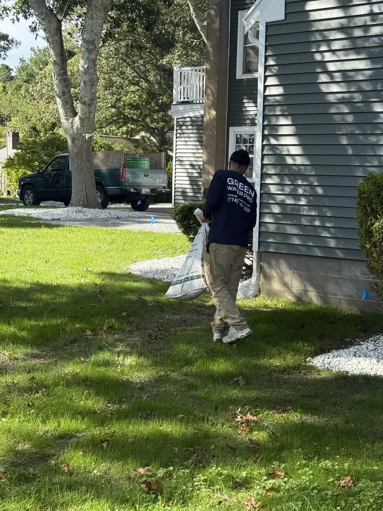 Top-rated landscape installation in Barnstable, MA by Green Water Landscaping & Irrigation