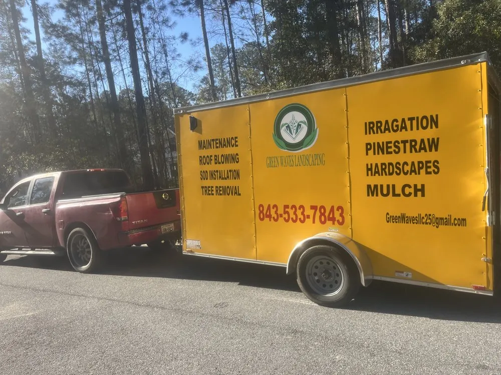 Reliable landscape installation in Bluffton, SC by Green Waves Landscaping