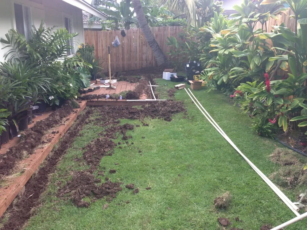 Trusted landscape installation for beautiful yards in Haleiwa, HI by Green Waves Landscaping