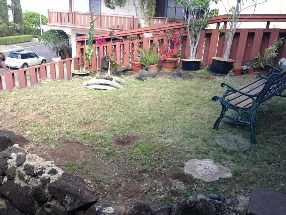 Affordable outdoor landscaping for residential properties in Haleiwa, HI by Green Waves Landscaping