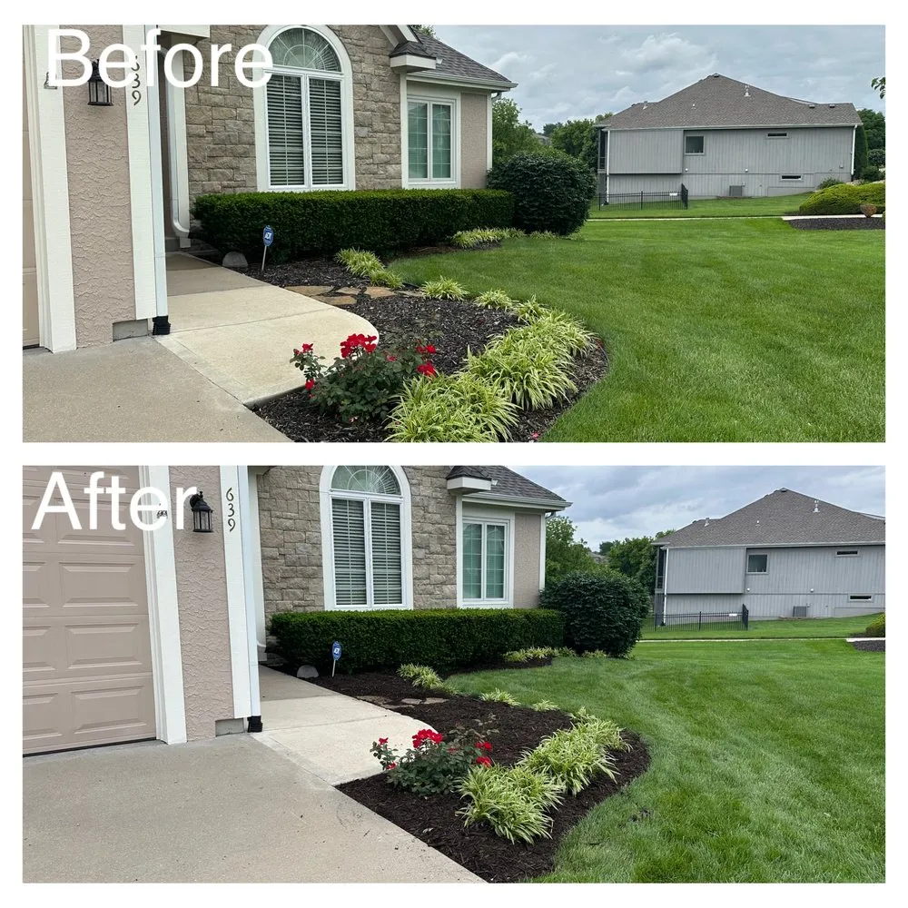 Expert lawn mowing service for residential properties across Leavenworth, KS - Green Waves Lawn Solutions