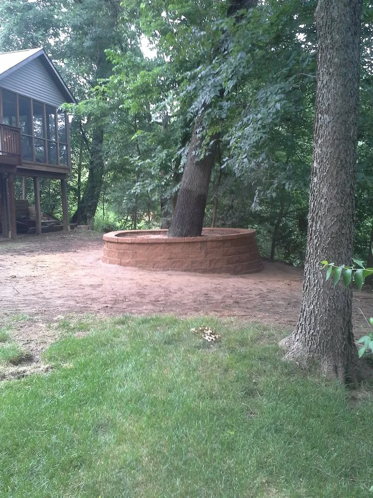 Professional garden landscaping for residential properties in Iowa City, IA by Green Way