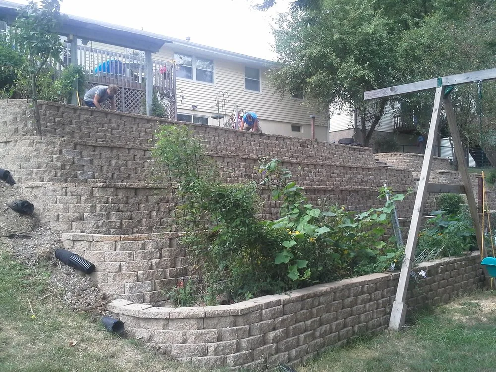 Affordable garden landscaping in Iowa City, IA by Green Way