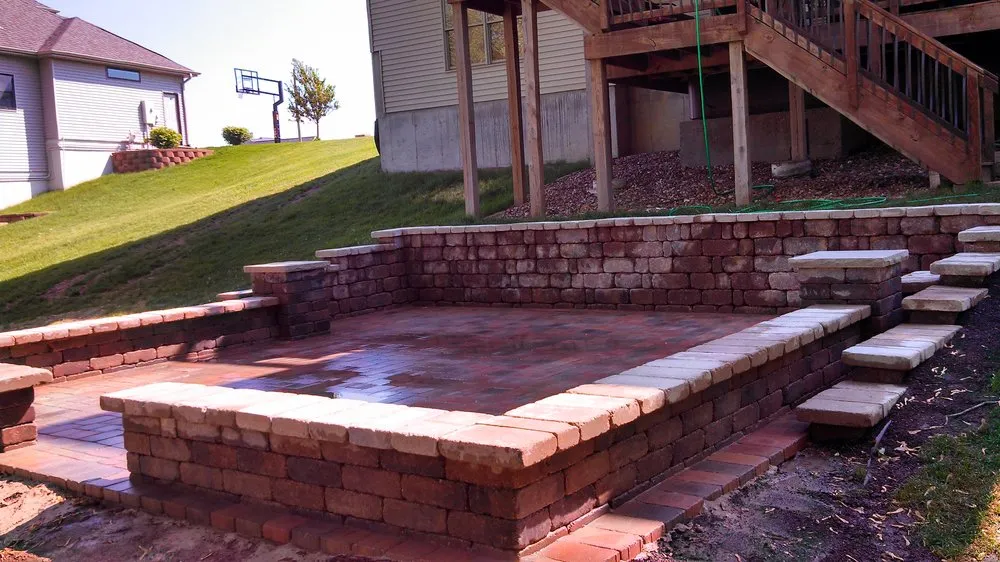 Expert yard cleanup service with custom design in Iowa City, IA by Green Way