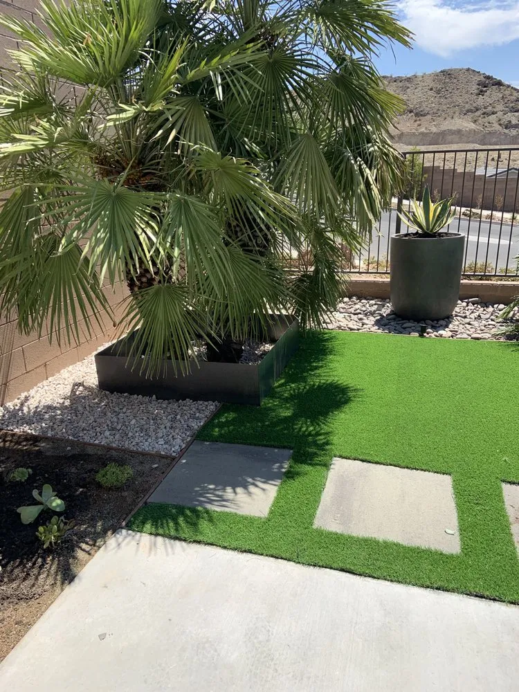 Affordable outdoor landscaping for beautiful yards in Las Vegas, NV by Green with Envie Landscape