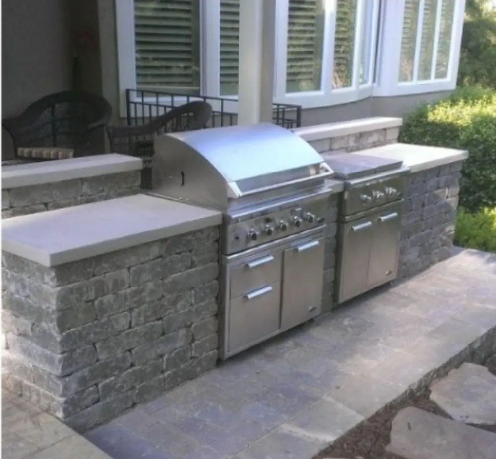 Professional outdoor landscaping in De Soto, KS by Green With Envy Landscaping