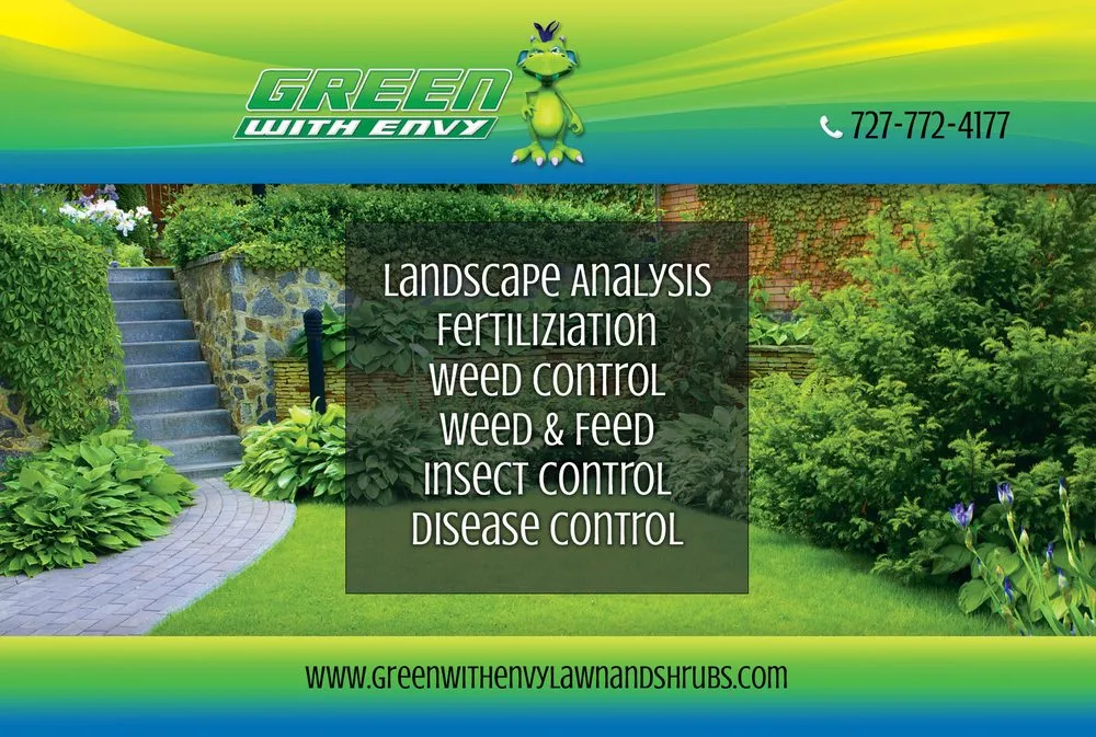 Professional garden landscaping in New Port Richey, FL - Green With Envy