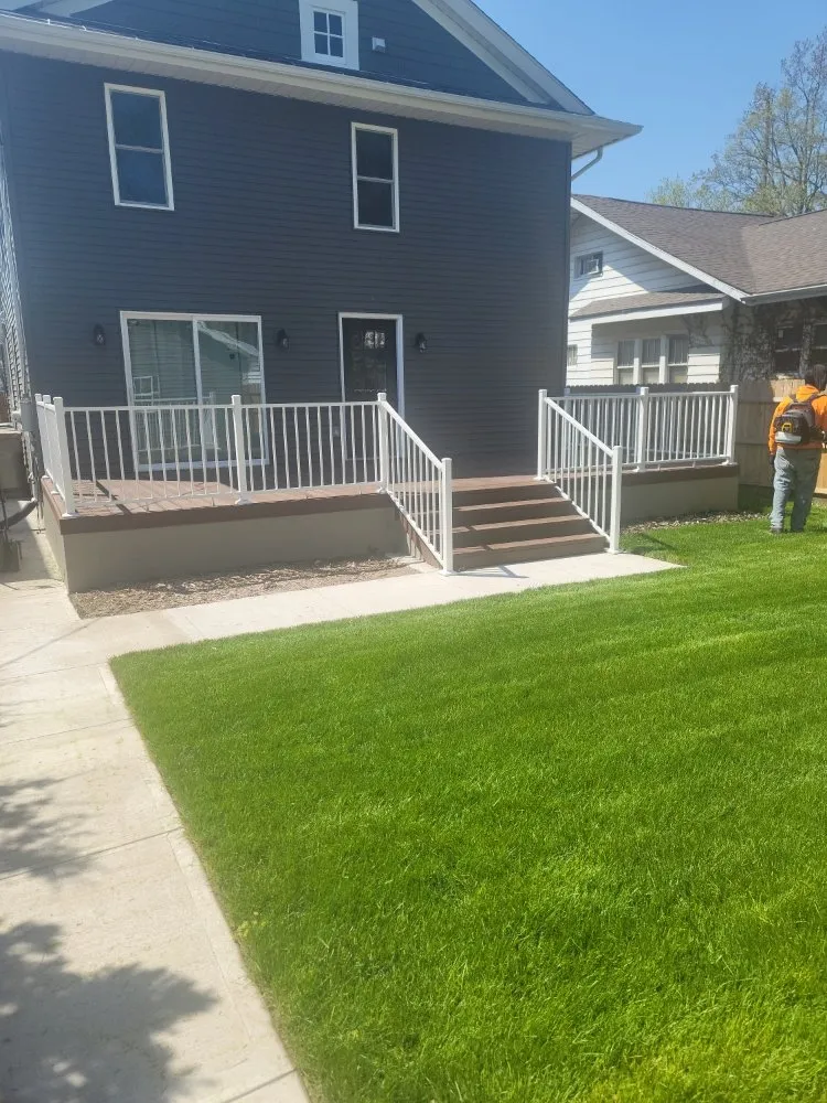 Custom landscape design in South Bend, IN by Green With Envy