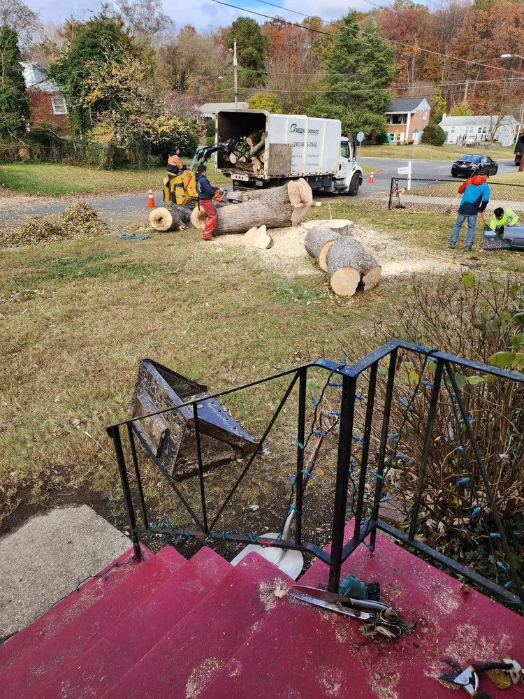 Expert landscape design for residential properties in Riverdale, MD by Green Woods Sawmill & Tree Service