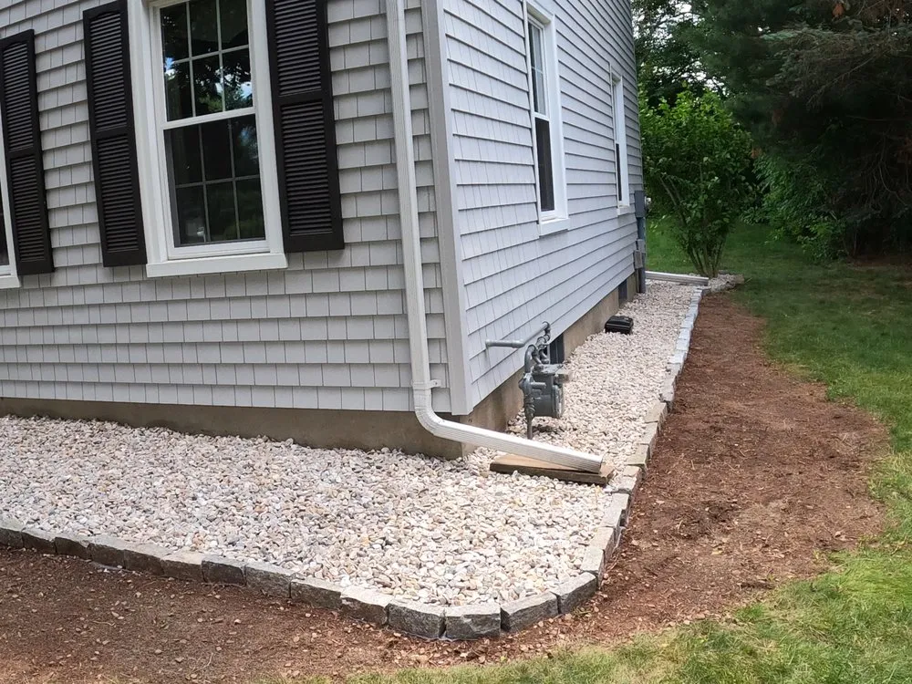 Affordable landscape installation in East Berlin, CT by Green Works