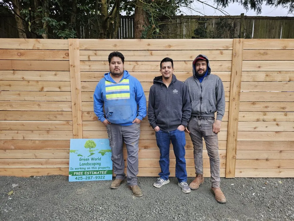 Local yard cleanup service for homes across Everett, WA - Green World Landscaping