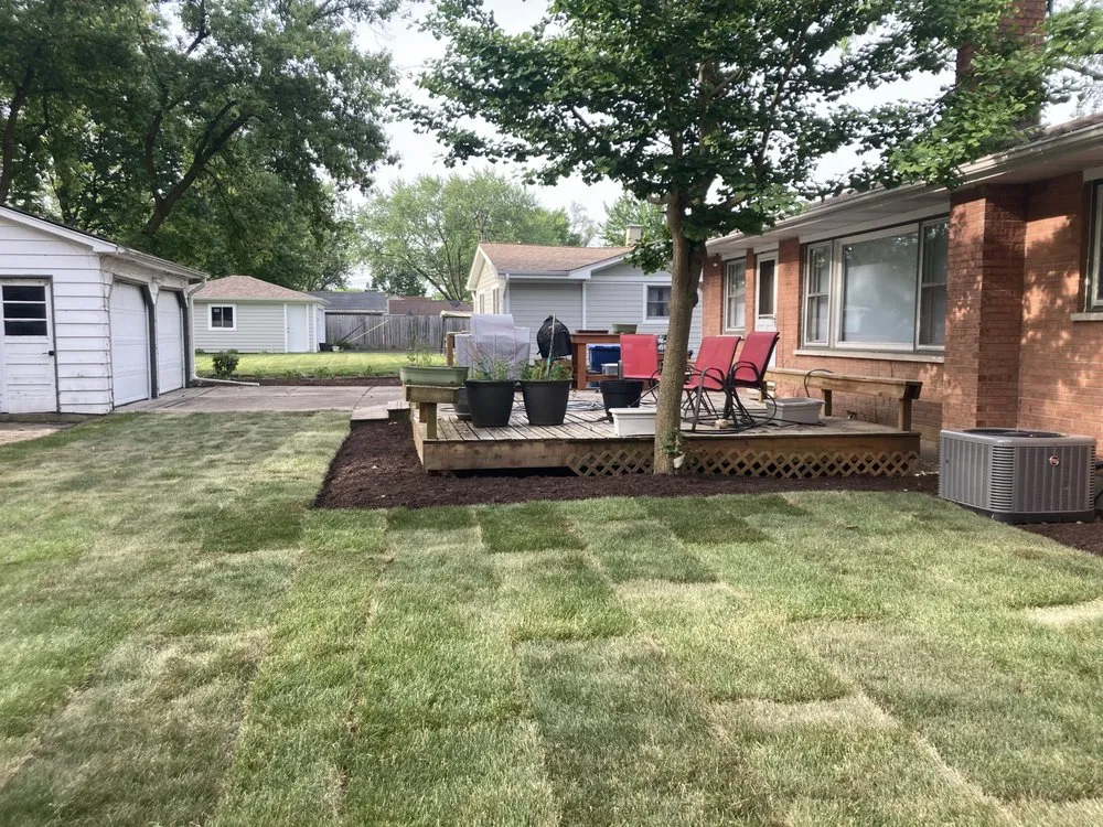 Custom residential landscaping in Lisle, IL - Green World Landscaping Service