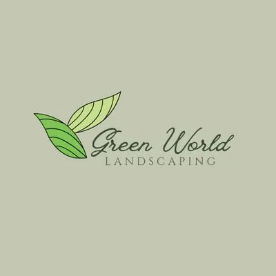 Green World Landscaping Logo