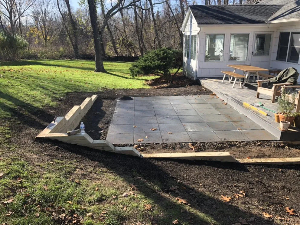 Top-rated yard cleanup service with custom design in Shelter Island, NY by Green World Solutions