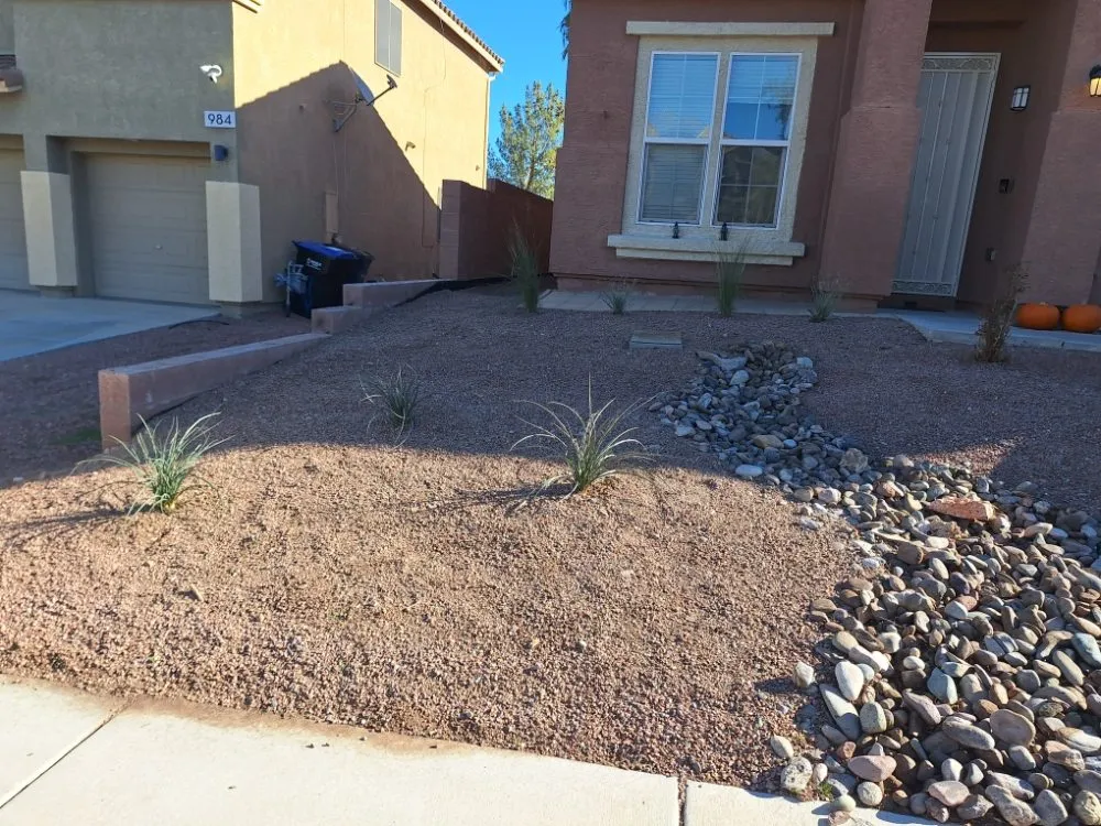 Reliable outdoor landscaping with custom design in Las Vegas, NV by Green Yard Service