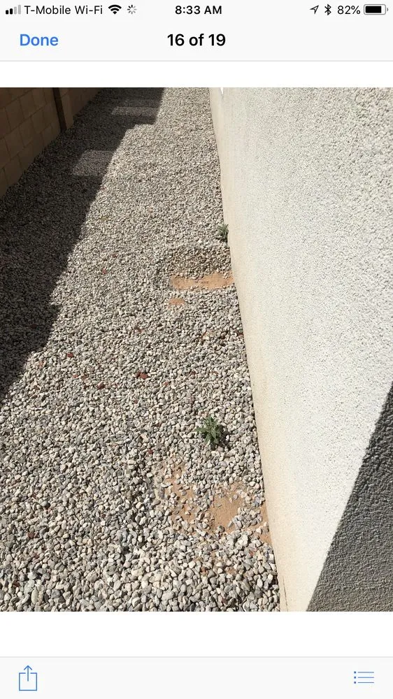 Custom landscape installation for homes in Albuquerque, NM by Green Year Property Maintenance