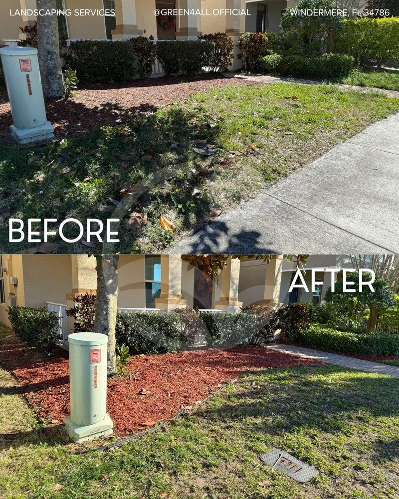 Affordable landscape design experts serving Windermere, FL - Green4all Landscaping