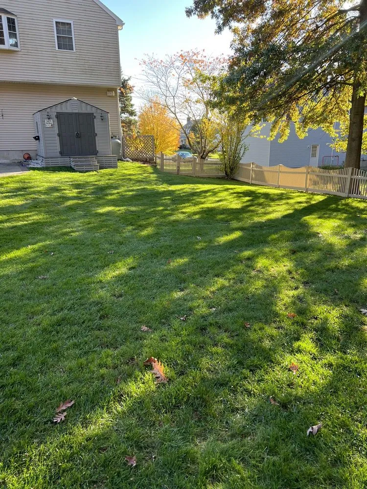 Affordable landscape installation in Foxborough, MA by GreenAce Lawn Care