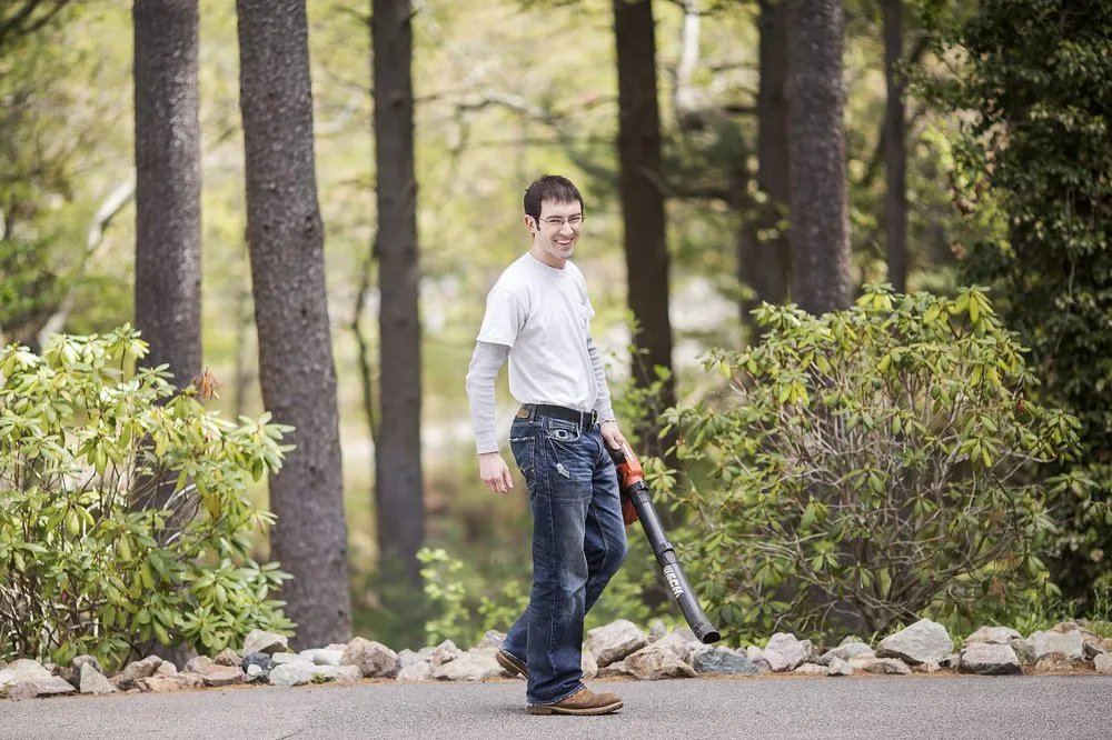 Affordable garden landscaping in Foxborough, MA by GreenAce Lawn Care