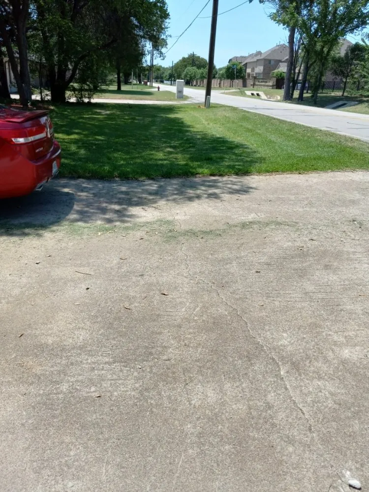 Local landscape installation in Dallas, TX by Greenbadger Lawn Care