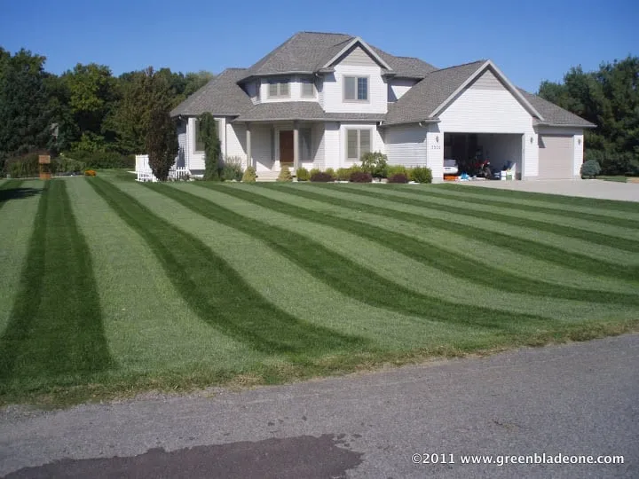 Reliable lawn mowing service in Addison, MI by Greenblade One