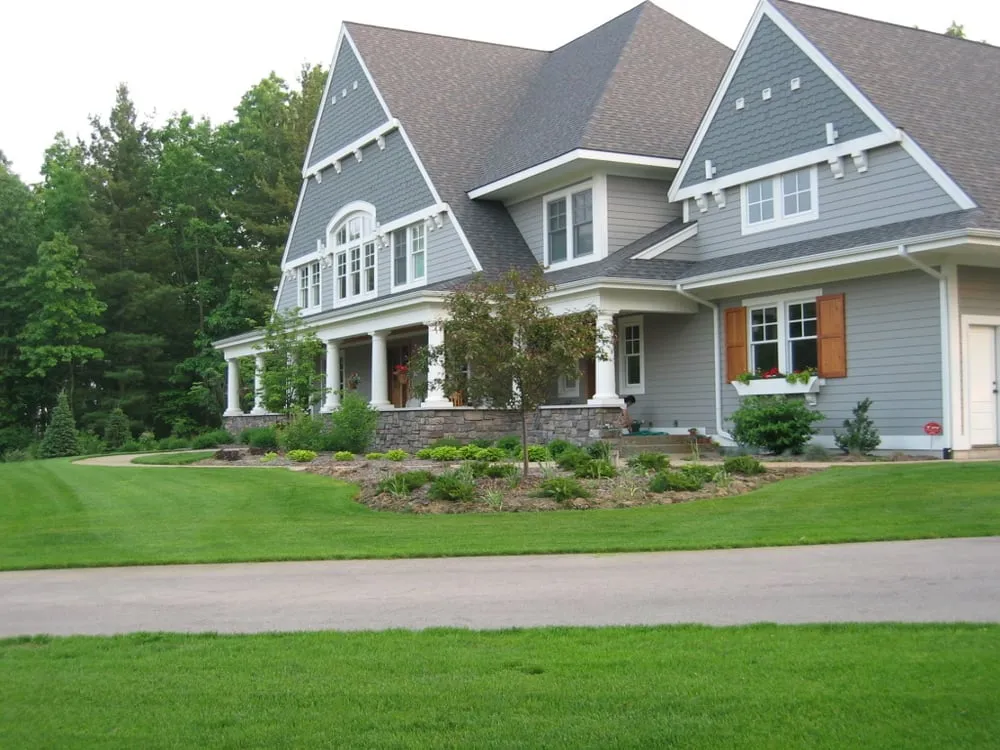 Local lawn care service for residential properties in Grand Rapids, MI by Greenbud Landscaping